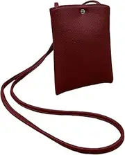 Pure Nylon Mobile Phone Bag Mini Cloth Bag ins Style Japanese Simple and Versatile Messenger Small Square Bag