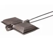 Camping Double Jaffle Iron- Cast Iron Tostie maker - Perfect for Camping
