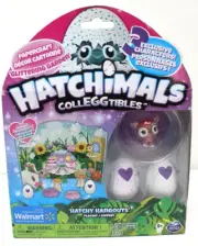 RARE HATCHiMALS CollEGGtibles 'Glittering Garden' Hatchy Hangouts Papercraft Set