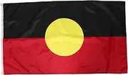 HEALEEP Indigenous Flag Polyester National Banner Grommets for Use Fade-resistant for Garden and Courtyard Decoration