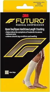 Futuro Therapeutic Open Toe/Open Heel Knee Length for Men and Women, Medium