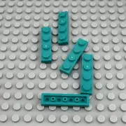 LEGO Plate - Dark Turquoise - 1 x 4 - QTY x5
