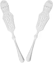 UTHCLO Sturdy Stainless Absinthe Spoon Fine Mesh Filter Ice Spoons Versatile Barware Accessory