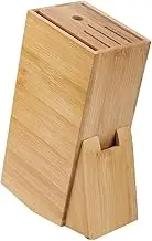 Bamboo Knife Rack Multifunctional Holes Knife Rack Storage Rack Tool Kitchen Knife Holder Knife Block
