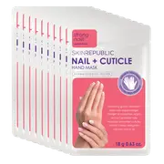 Skin Republic 10 Pack Nail + Cuticle Hand Mask