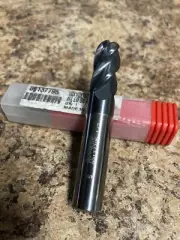 1/2" Accupro 09137795 4FL Carbide Ball End Mill Machinist CNC
