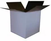 25 14x14x14 White Corrugated Boxes Shipping Packing Moving Cardboard Cartons
