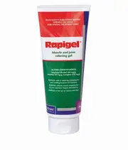 Virbac Rapigel Muscle and Joint Pain Sore Gel Horse Dog 200g Tube