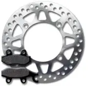 Front High Quality Brake Disc Rotor + Pads DR 250 (1990-1995) NEW