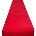 Red "Cotton Feel" Table Runners 228x30cm 90", 178x30cm 70" 132x30cm 52"