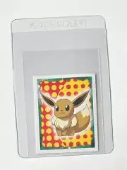 Pokemon Merlin Nintendo Sticker Eevee TOPPS 1999 - PSA READY -MINT