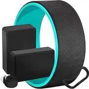 Pilates Yoga Tools EVA Foam Yoga Blocks Yoga Wheel Premium Back Roller for Yoga Pose Backbend Stretching Pilates Yoga Supplies