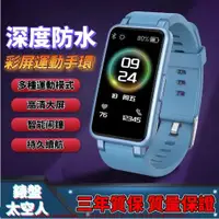 在飛比找樂天市場購物網優惠-新款太空人錶盤智能手環 多功能計步鬧鍾藍牙手錶 情侶手錶 手