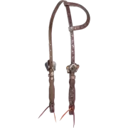 CASHEL SLIP EAR GUNS AND ROSES WESTERN HEADSTALL