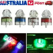 LED Flash Fishing Light Deep Drop Underwater Diamond Squid Strobe Bait Lure Lamp