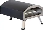 Healthy Choice Compact and Portable 12" Outdoor Electric Pizza Oven - Lightning-Fast Cooking (90 seconds), Spacious 12" Capacity, Easy Cleaning with Removable Pizza Stone