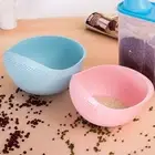 Functional Plastic Colander Basket Perfect for Rice Fruits & Vegetables