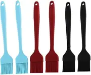 COLLBATH 6pcs Silicone Brush Silicone BBQ Grill Brush Barbecue Supplies Baking Tools