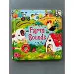 二手 農場有聲書- USBORNE 觸控音效書 FARM SOUNDS 精裝硬頁