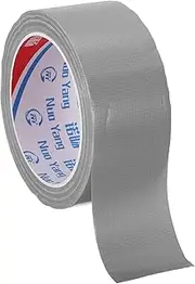 uxcell 1.8"x0.007" Bookbinding Tape, 22 Yard Cloth Bookbinding Repair Tape Book Binding Tape Self Adhesive for Repairing Old Books, Silver