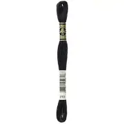 DMC 6-Strand Embroidery Cotton 8.7yd-Black 117-310