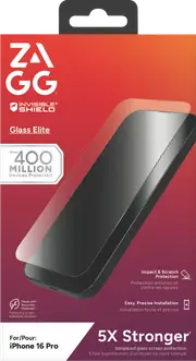 ZAGG Glass Elite Screen Protector Jim
