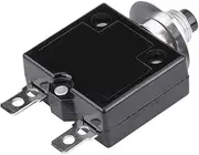 QANYEGN Thermal Circuit Breaker, Manual Reset Thermal Switch Circuit Breaker, Push Button Circuit Breaker, Overcurrent Overload Protector(8A)