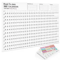 在飛比找蝦皮購物優惠-2023 Yearly Calendar Wall Cale