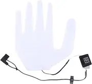 [Generic] Heating Pad Electric Heating Glove Heating Sheet Xmas Gift USB Heated Gloves Ski Glove for Outdoor H Pad Sheet Heating V8O1