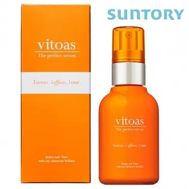 Suntory 三得利 vitoas 蜜得絲 多效極妍鎖濕菁華