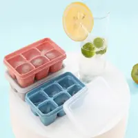 在飛比找松果購物優惠-【DaoDi】第二代按壓式密封製冰盒(製冰模具 矽膠製冰盒 