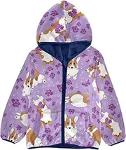 [Caihoyu] Sherpa Fleece Girls Baby Girl Clothes Tops Toddler Outerwear