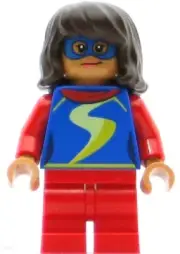 LEGO Super Heroes Minifigure Ms. Marvel - Medium Legs (Genuine)