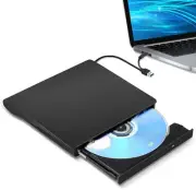 External CD/DVD Drive for Laptop, Type-C CD/DVD Player USB 3.0 Portable...