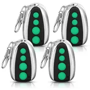 4 Pcs Garage Door Remote Control for M12 Garage Door Remote Transmitter for Automatic Swing Sliding Door Opener As Shown