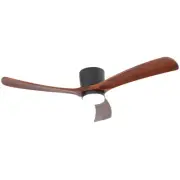 52" Ceiling Fan With Lights Remote Control, Low Profile Ceiling Fan with 3 Wa...
