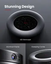 Anker Nebula Cosmos Max 4K Projector UHD Home Theater Android TV Dolby 3D Apps
