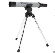 NSI Smithsonian STEM 30x Monocular Telescope w/ Aluminum Tabletop Tripod - New