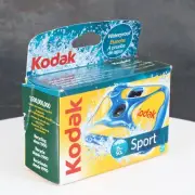 ^ Kodak Sport Waterproof 35mm Disposable Camera - Grant M Haist Collection