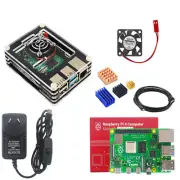 Raspberry Pi 4 Model b Kit 2GB 4GB 8GB RAM Case with Fan Heatsink Power Supply