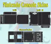 Choose Any 1 Vinyl Skin For Nintendo GameCube, Wii U, Wii Consoles - Free Ship!
