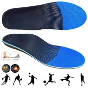 Orthotic Shoe Insoles High Arch Support Inserts Plantar Fasciitis Flat Feet Pain