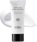 D’Alba Italian White Truffle Deep Foam Cleanser, Vegan Skincare, Gentle Foam ...