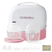 Breast Pump Hands Free Wearable of Baby Mouth, Strong Suction, Touch Control,...