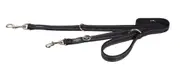 Rogz Multi-Lead Stop-Pull Reflective Dog Lead Black Large