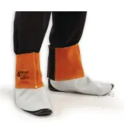 Prochoice WELDING SPATS Size-XL Chrome Leather, Quick & Easy Fitting *Aust Brand