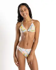 [Kaiami] Girls' Meadow Triangle Bikini Set