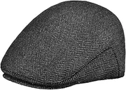[TEMPNAP] Classic Newsboy Cap for Boys Boy Girl Flat Hat Boys and Girls Beret Hat Herringbone Pattern Boy Girl's Stylish Winter Accessory