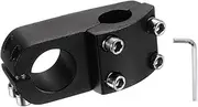 uxcell 22.2mm Bike Stem 50mm Aluminum Alloy Bicycle Handlebar Stem with Hex Wrench for Mountain Road Bike BMX MTB Cycling, Black