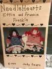 Vintage 1989 Effie and Frannie Freckle Primitive Rag Doll Sewing Pattern 16"